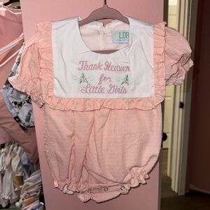 Girls Swiss Dot Bubble